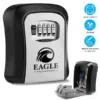 Boîtier à clés sécurisé et mural Eagle Lock, vue complète