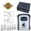 boite-a-cle-securise-avec-code-4-chiffres-Eagle-lock Contenu du pack complet boîte à clés Eagle Lock