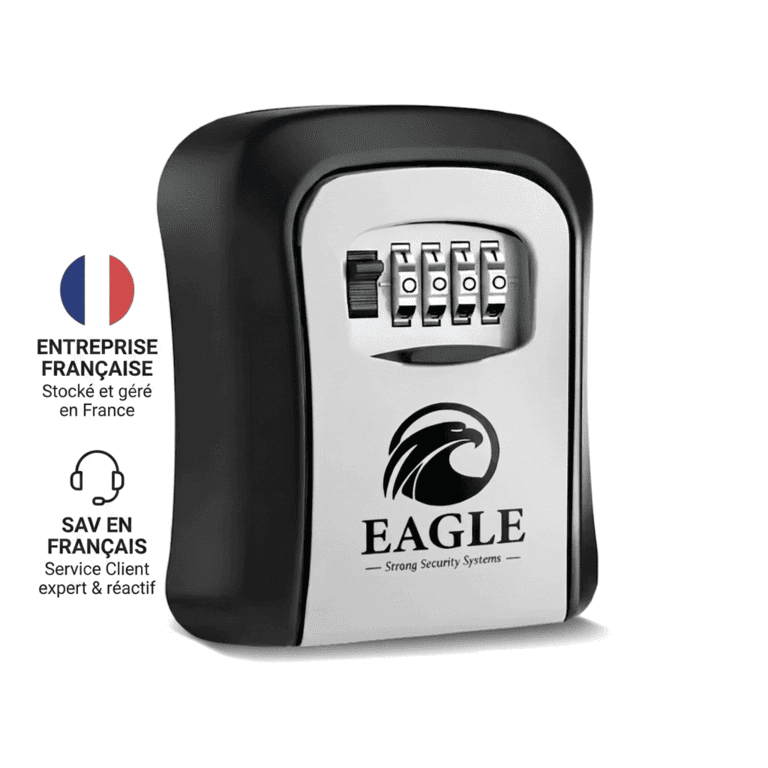 Boite à clés à code extérieur inviolable