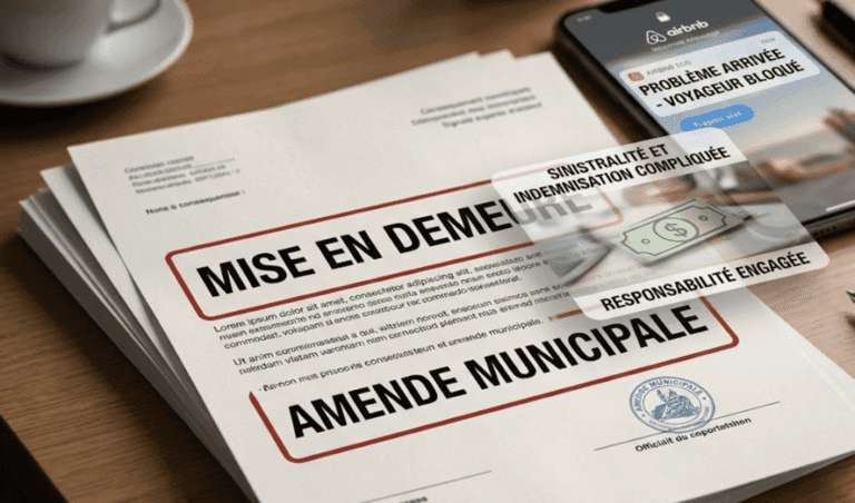 Boîte à clés Airbnb en copropriété