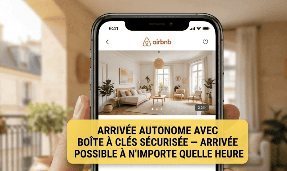 annonce airbnb optimisee self-check-in autonome