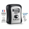 Boîte à clés à code pour extérieur en métal sécurisée